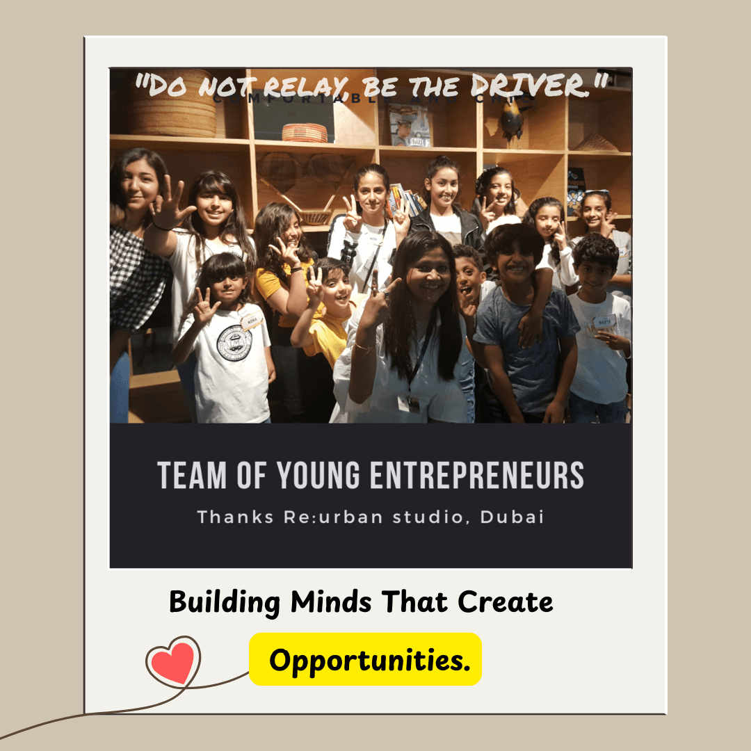 Team of Young Entrepreneurs at Re:urban studio, Dubai